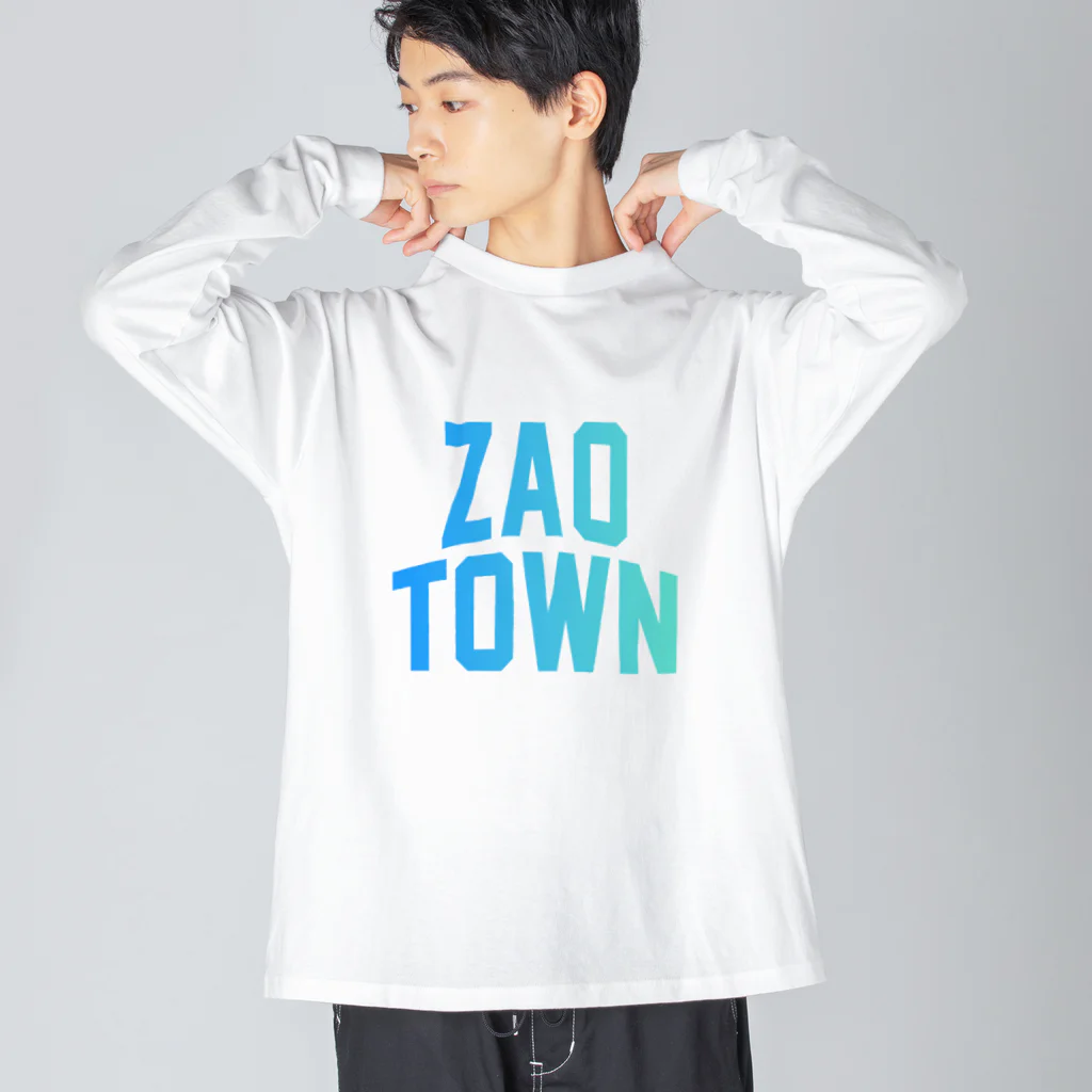 JIMOTOE Wear Local Japanの蔵王町 ZAO TOWN Big Long Sleeve T-Shirt