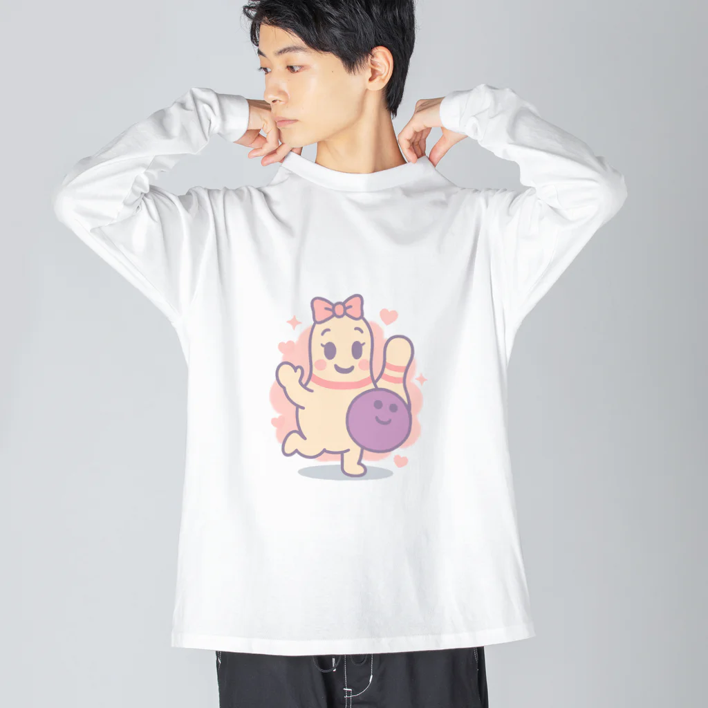 スペアミーショップのころぴんちゃんデザイン Big Long Sleeve T-Shirt