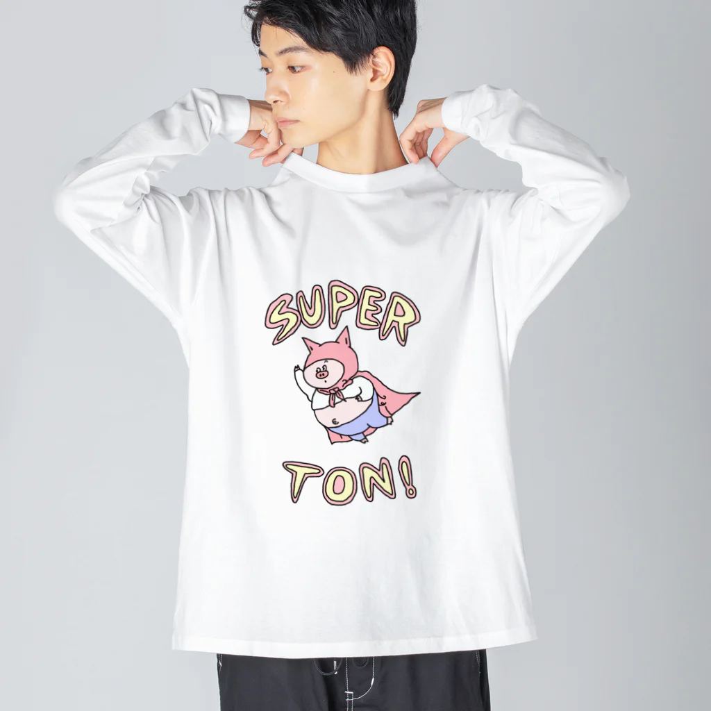【Yuwiiの店】ゆぅぅぃーのSUPER★TON!! Big Long Sleeve T-Shirt
