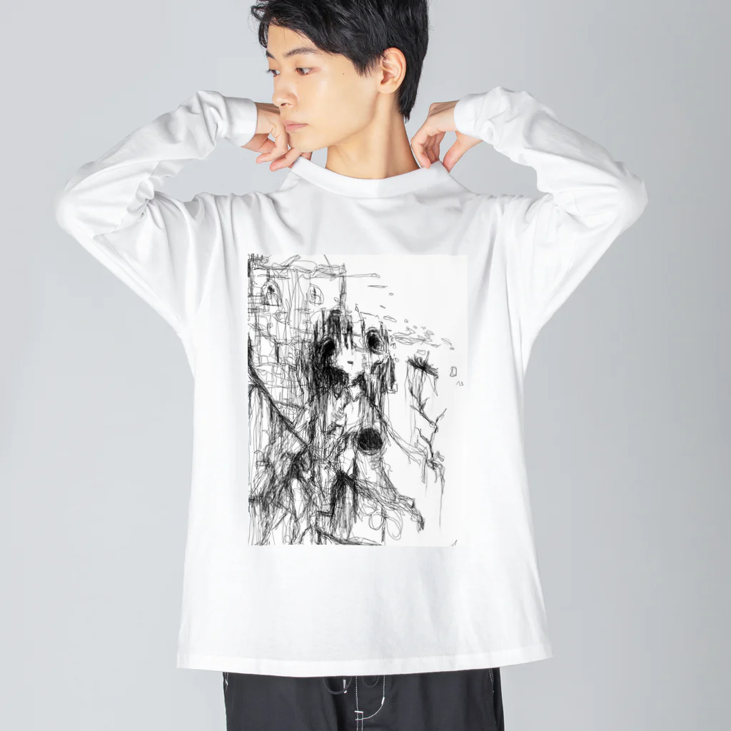 ヒダリーのlonely autism Big Long Sleeve T-Shirt