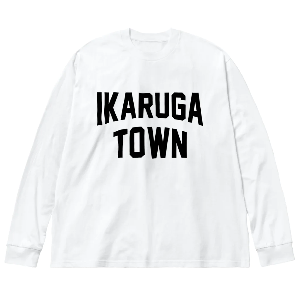 JIMOTOE Wear Local Japanの斑鳩町 IKARUGA TOWN Big Long Sleeve T-Shirt