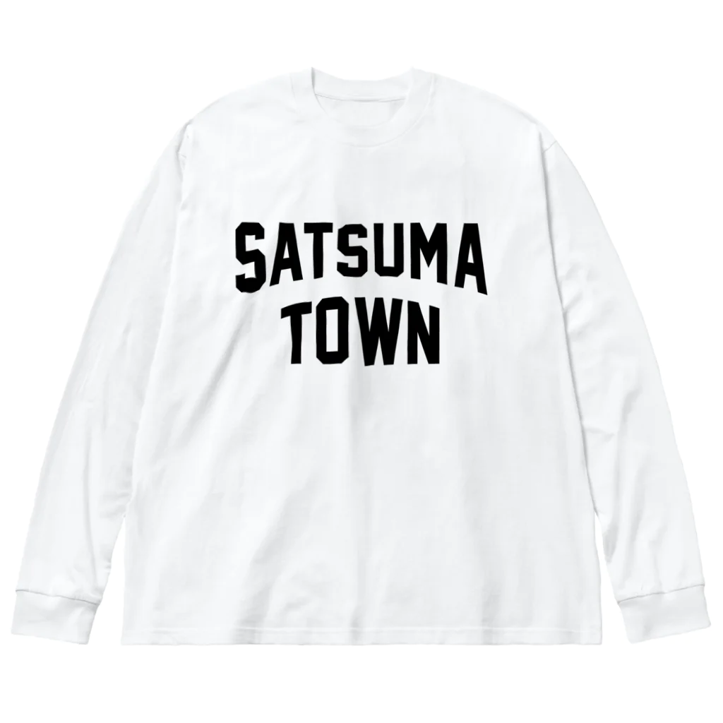 JIMOTOE Wear Local Japanのさつま町 SATSUMA TOWN Big Long Sleeve T-Shirt
