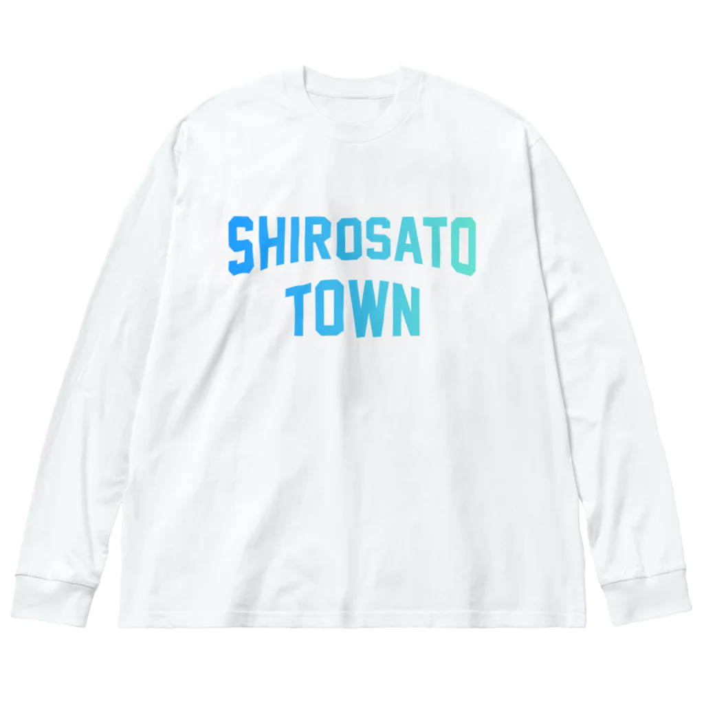 JIMOTOE Wear Local Japanの城里町 SHIROSATO TOWN Big Long Sleeve T-Shirt