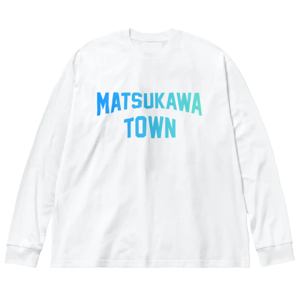 JIMOTOE Wear Local Japanの松川町 MATSUKAWA TOWN Big Long Sleeve T-Shirt