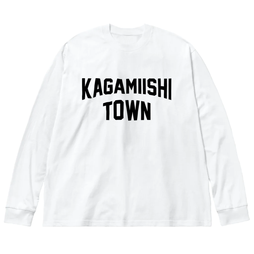 JIMOTOE Wear Local Japanの鏡石町 KAGAMIISHI TOWN Big Long Sleeve T-Shirt