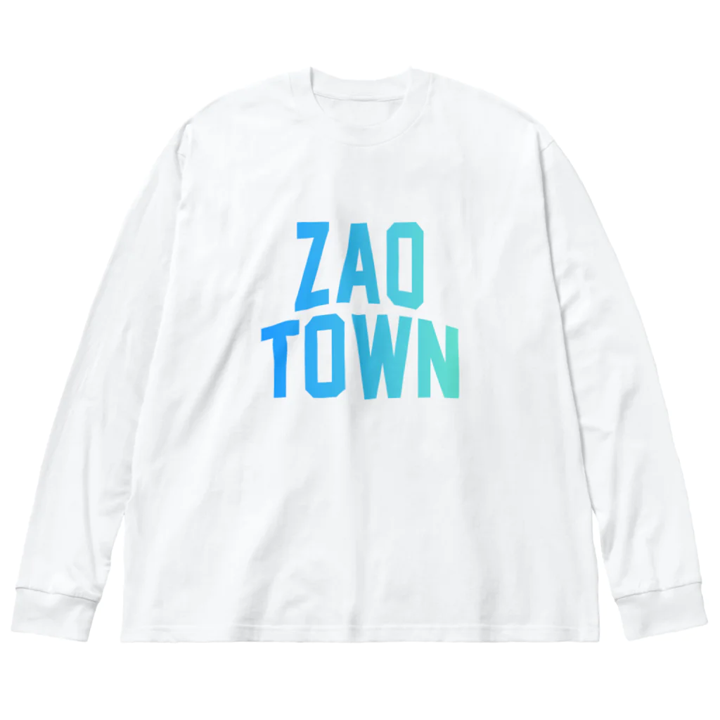 JIMOTOE Wear Local Japanの蔵王町 ZAO TOWN Big Long Sleeve T-Shirt