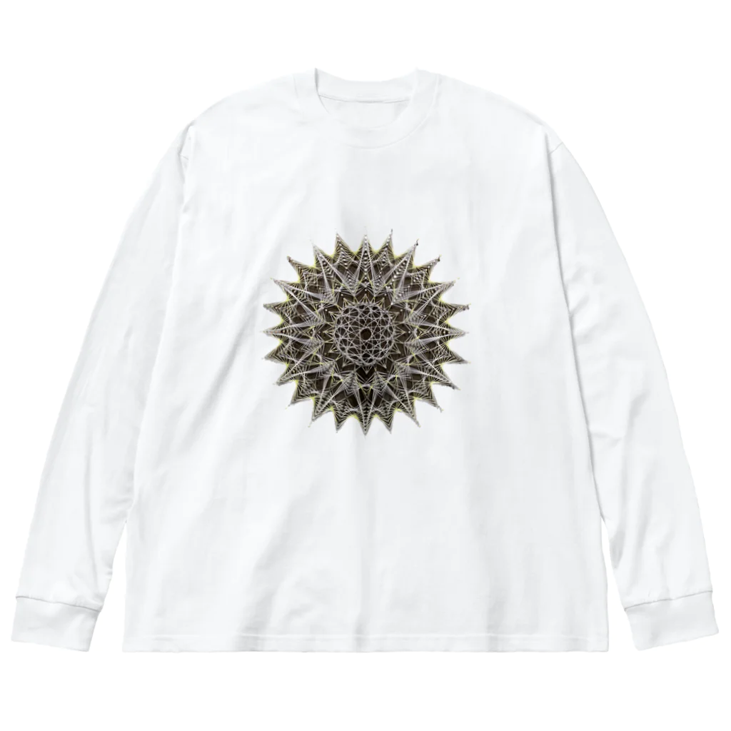 イトノモリの新月 Big Long Sleeve T-Shirt