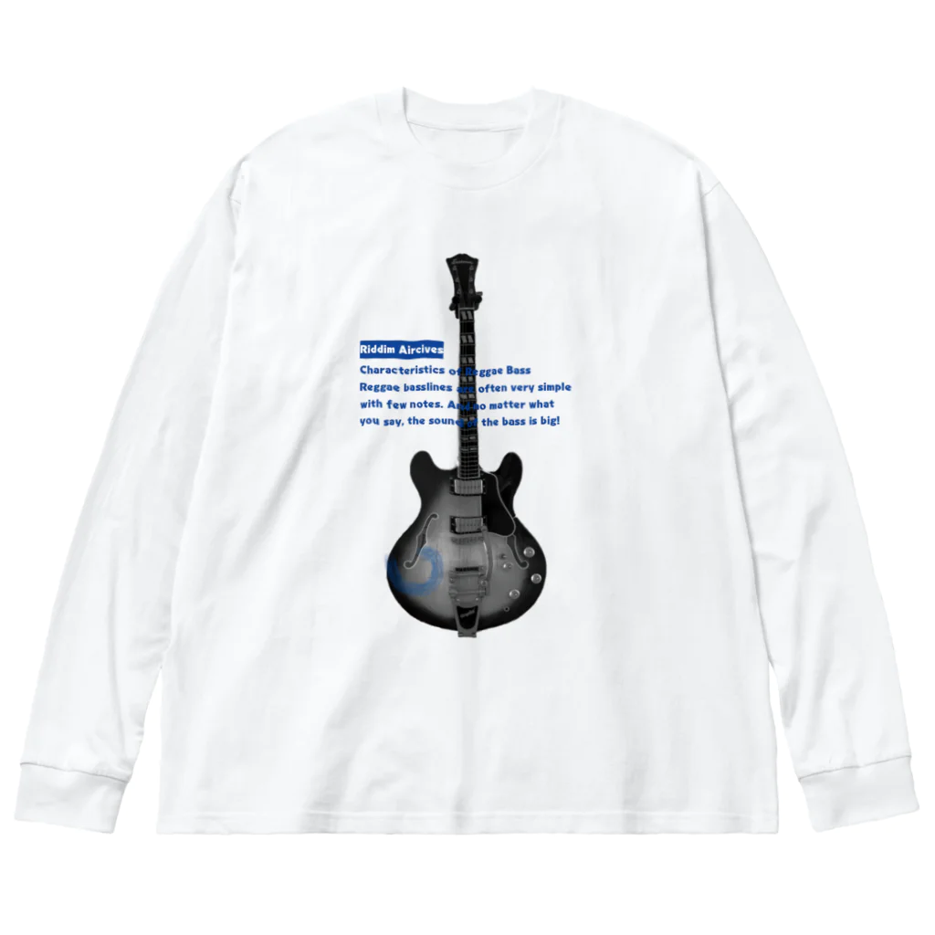 Riddim Airchiveのベースライン Big Long Sleeve T-Shirt