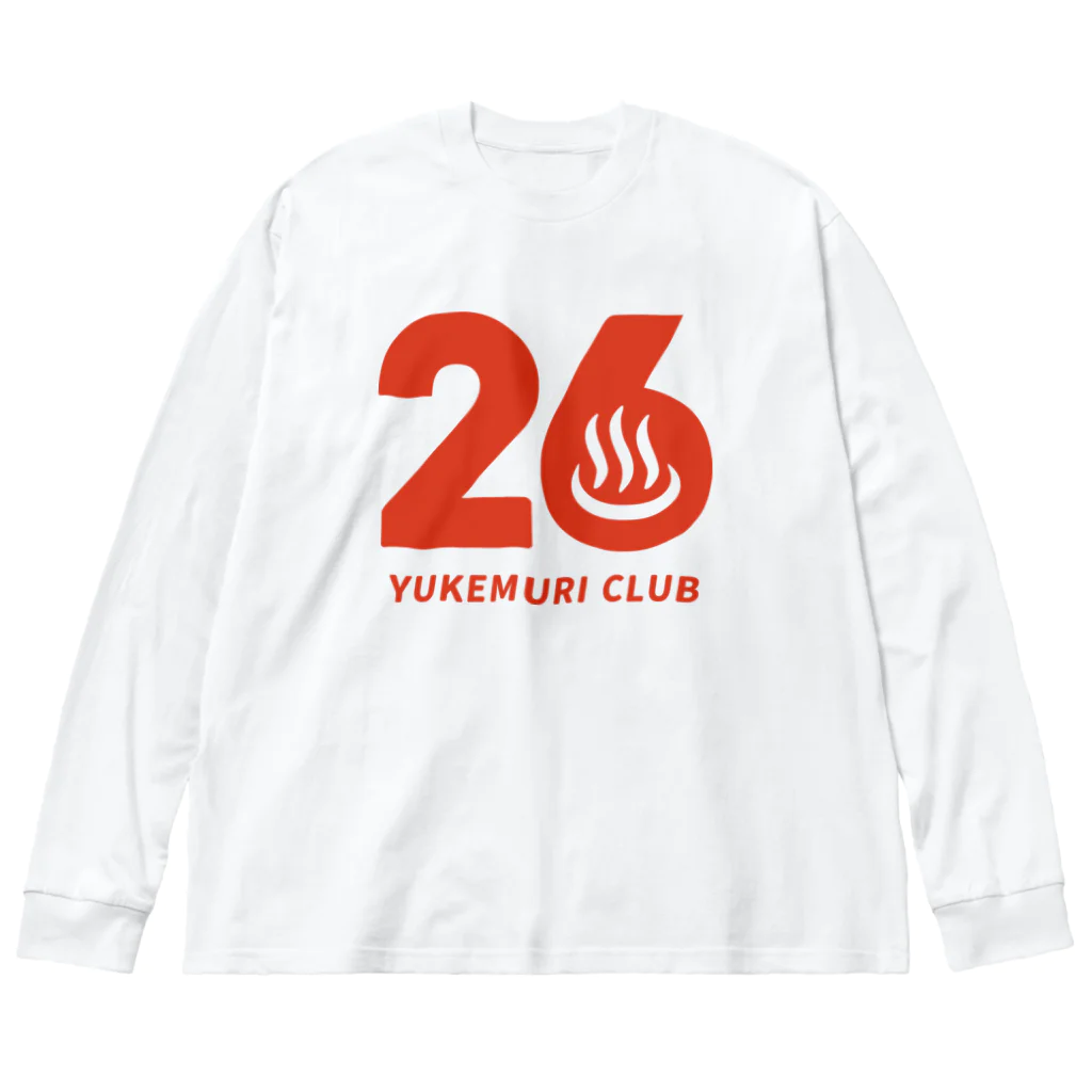 瀬高きりん♨温泉グッズの26 YUKEMURI CLUB Big Long Sleeve T-Shirt