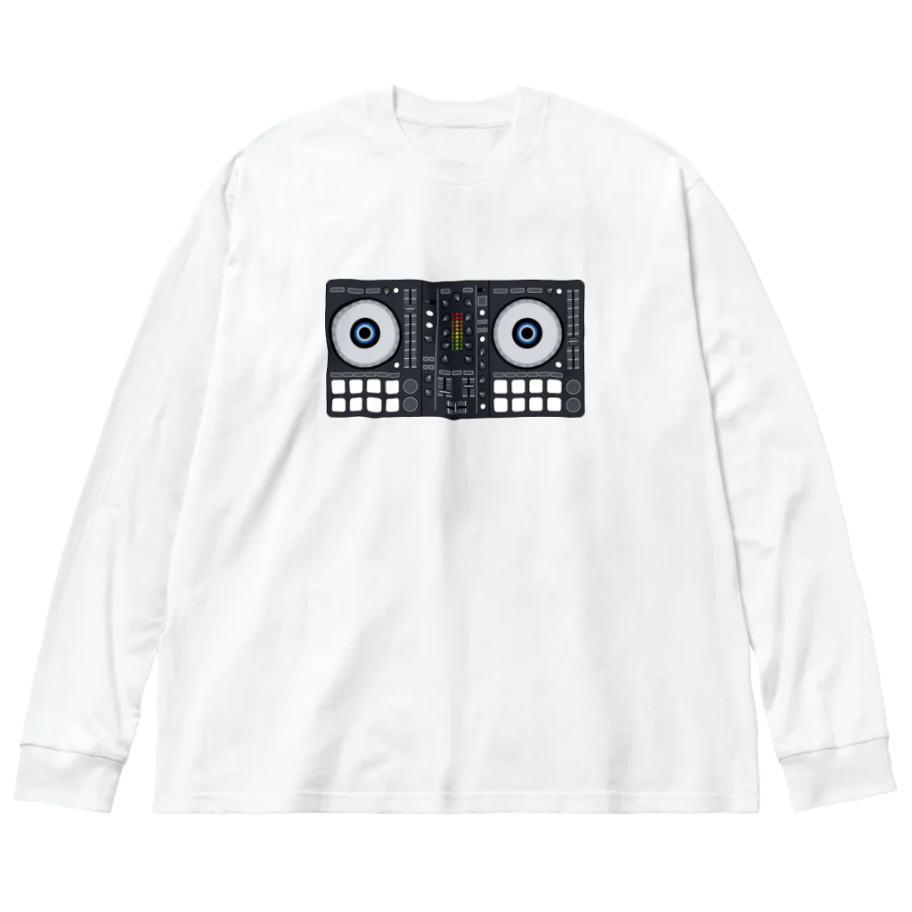 kimchinのシンプルなDJコントローラーのイラストです! Big Long Sleeve T-Shirt