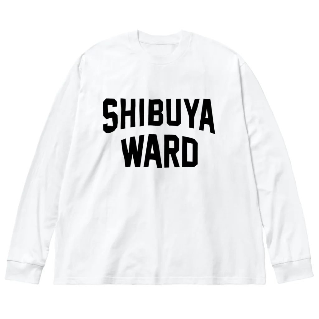 JIMOTOE Wear Local Japanの渋谷区 SHIBUYA WARD Big Long Sleeve T-Shirt