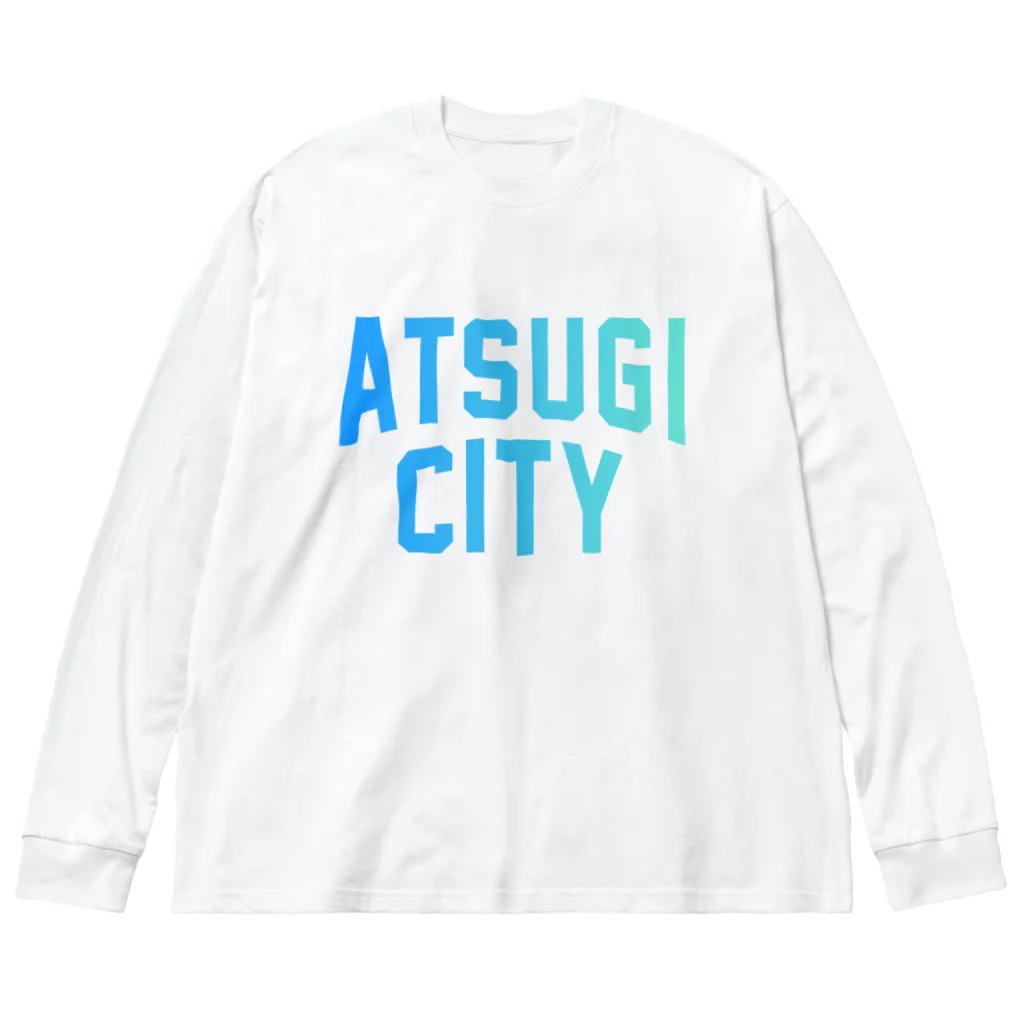 JIMOTOE Wear Local Japanの厚木市 ATSUGI CITY Big Long Sleeve T-Shirt