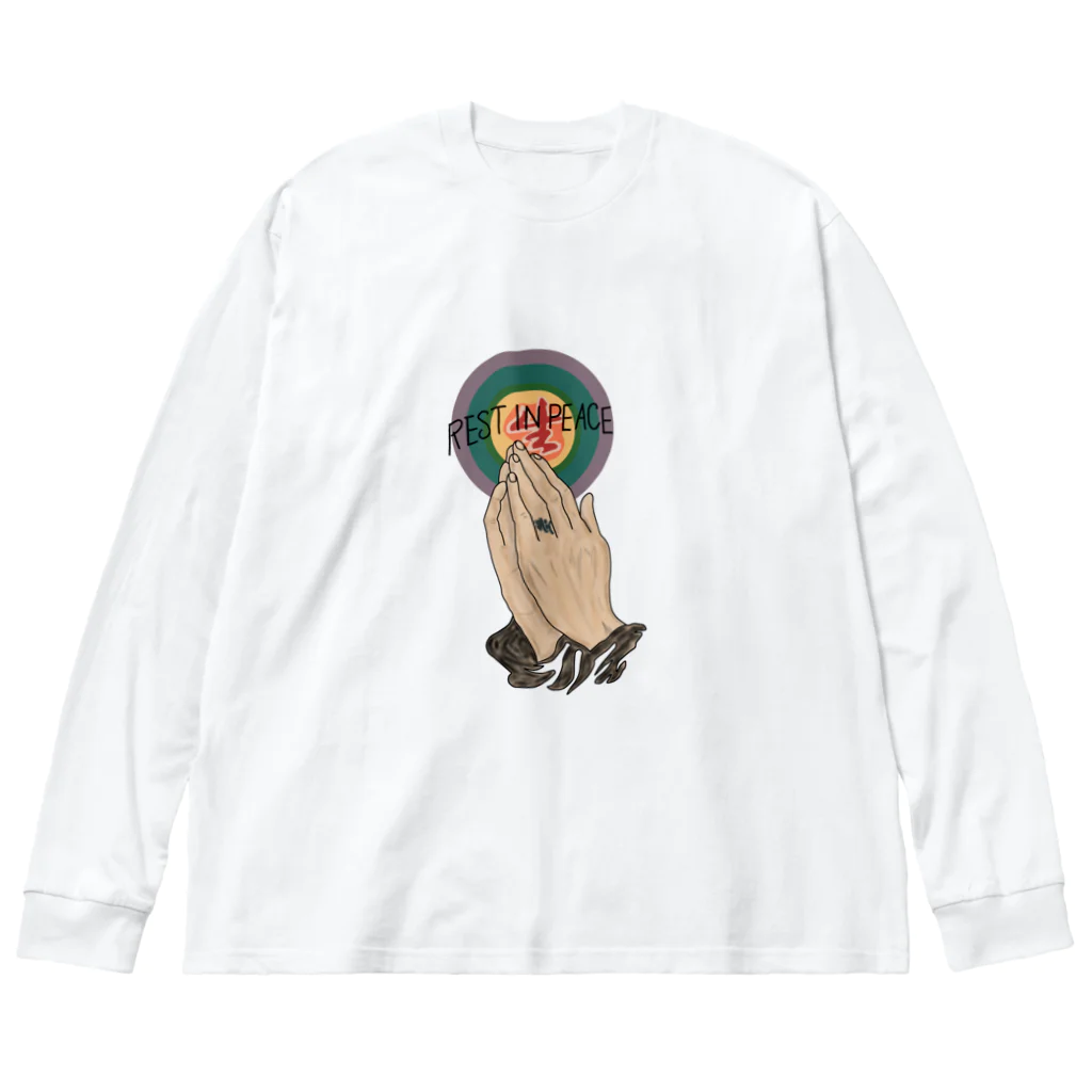 Miller shopのhiphop tattoo goods Big Long Sleeve T-Shirt