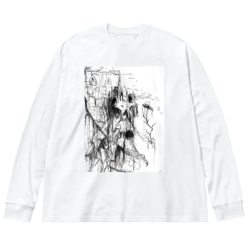 ヒダリーのlonely autism Big Long Sleeve T-Shirt