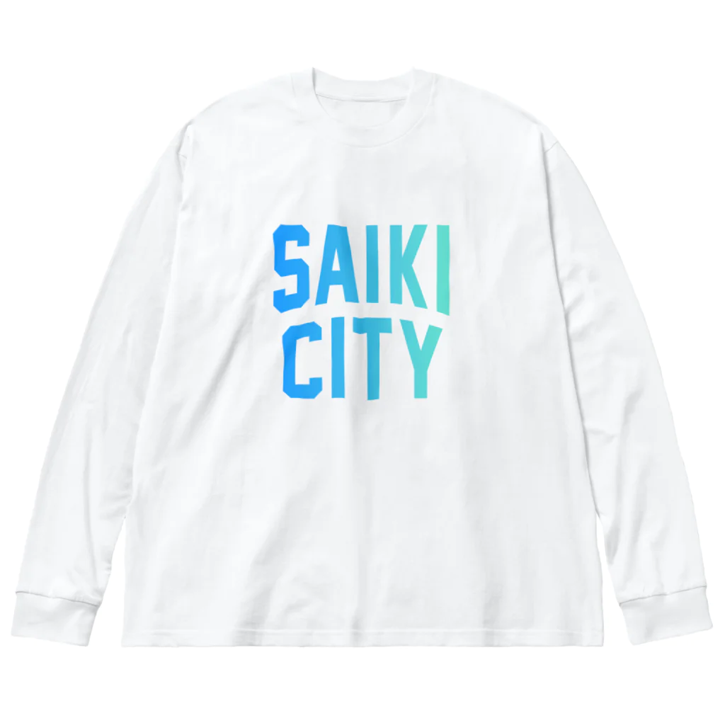 JIMOTOE Wear Local Japanの佐伯市 SAIKI CITY Big Long Sleeve T-Shirt