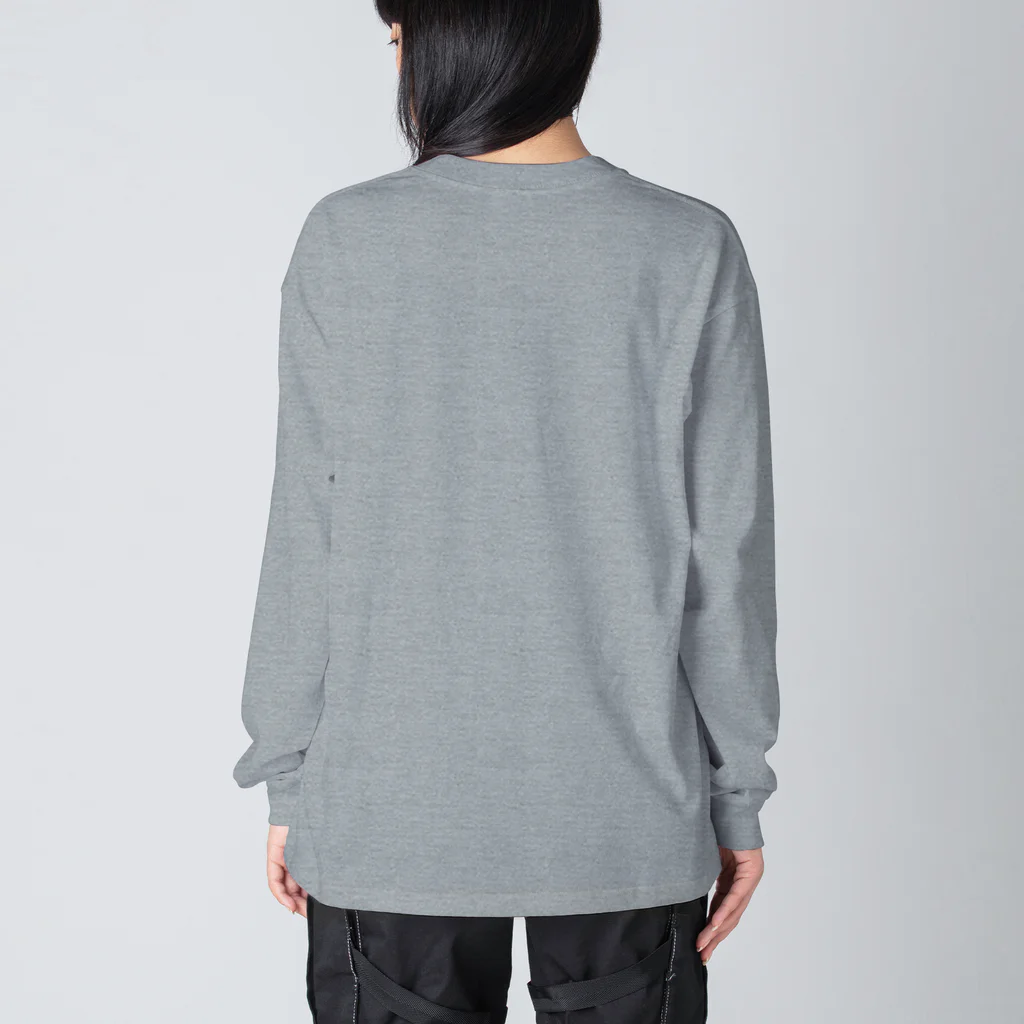 akane_art（茜音工房）の踊るスナネコ Big Long Sleeve T-Shirt