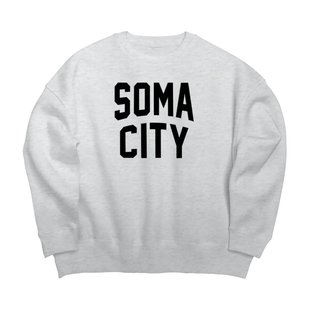 JIMOTOE Wear Local Japanの相馬市 SOMA CITY Big Crew Neck Sweatshirt