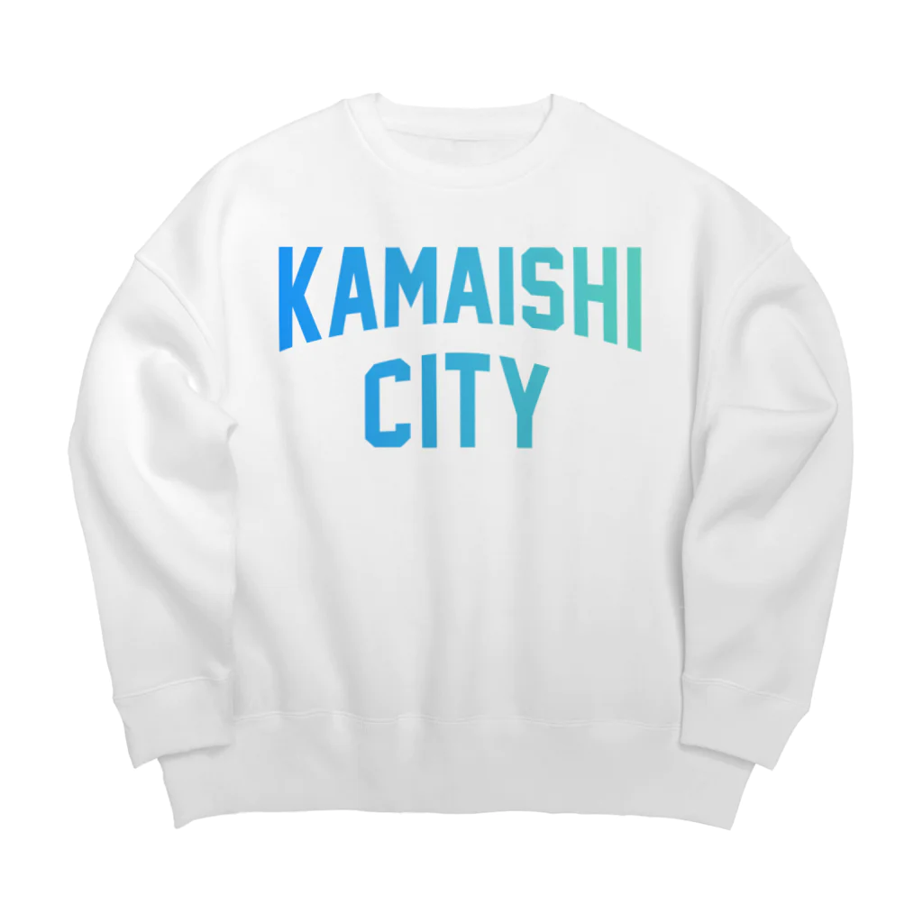JIMOTOE Wear Local Japanの釜石市 KAMAISHI CITY Big Crew Neck Sweatshirt