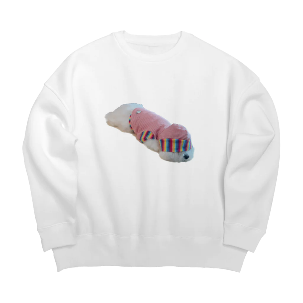 fluffy.dogのもこもこスウェット Big Crew Neck Sweatshirt