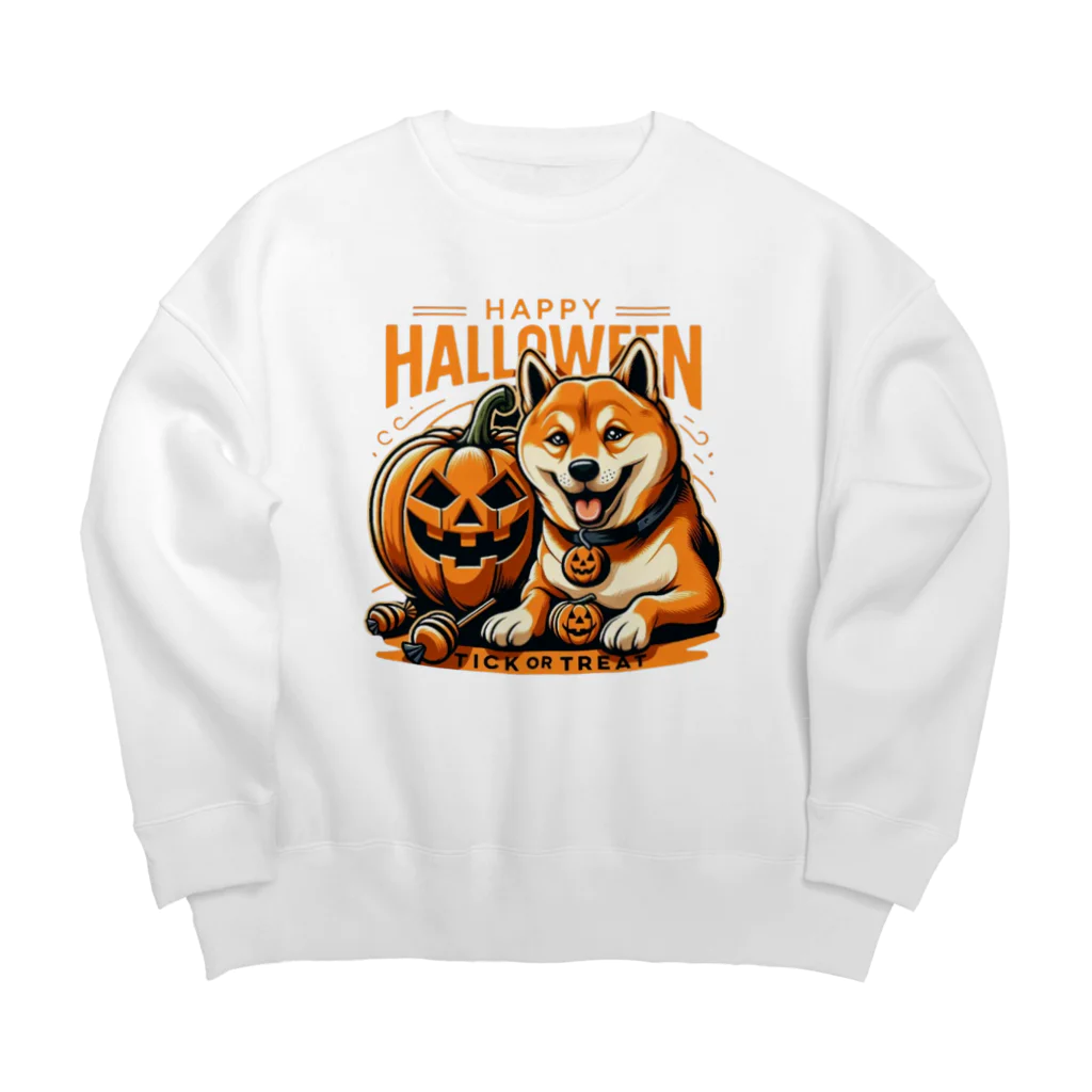 Naoki21のDOG x HALLOWEEN Big Crew Neck Sweatshirt