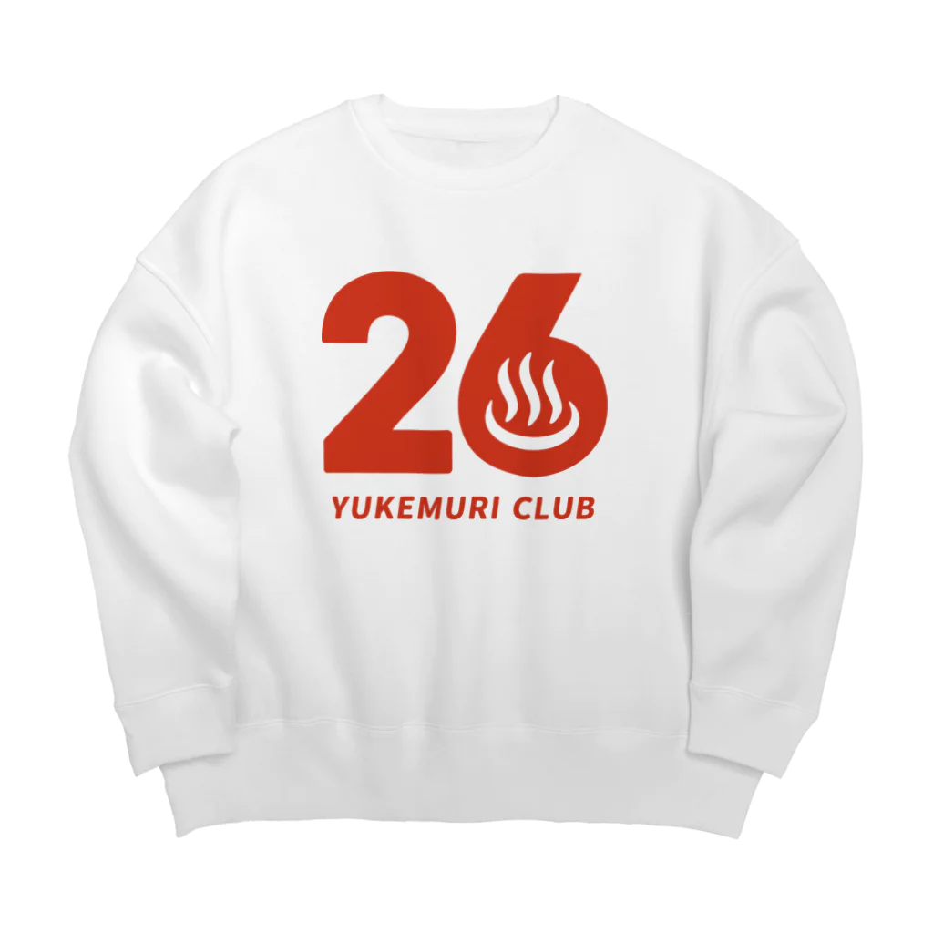 瀬高きりん♨温泉グッズの26 YUKEMURI CLUB Big Crew Neck Sweatshirt