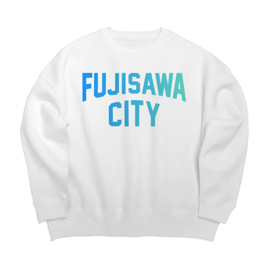 JIMOTOE Wear Local Japanの藤沢市 FUJISAWA CITY Big Crew Neck Sweatshirt
