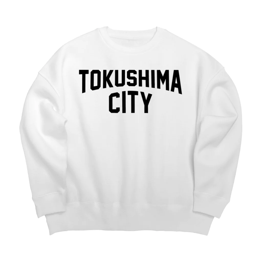JIMOTOE Wear Local Japanの徳島市 TOKUSHIMA CITY Big Crew Neck Sweatshirt