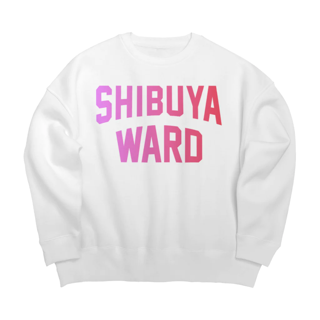 JIMOTOE Wear Local Japanの渋谷区 SHIBUYA WARD Big Crew Neck Sweatshirt