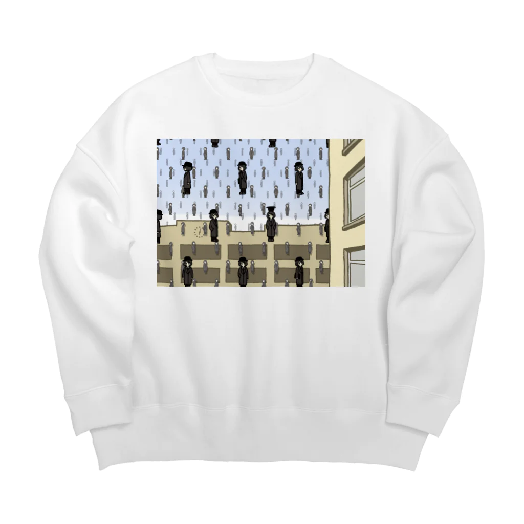 mane magritteのコレナンダ Big Crew Neck Sweatshirt