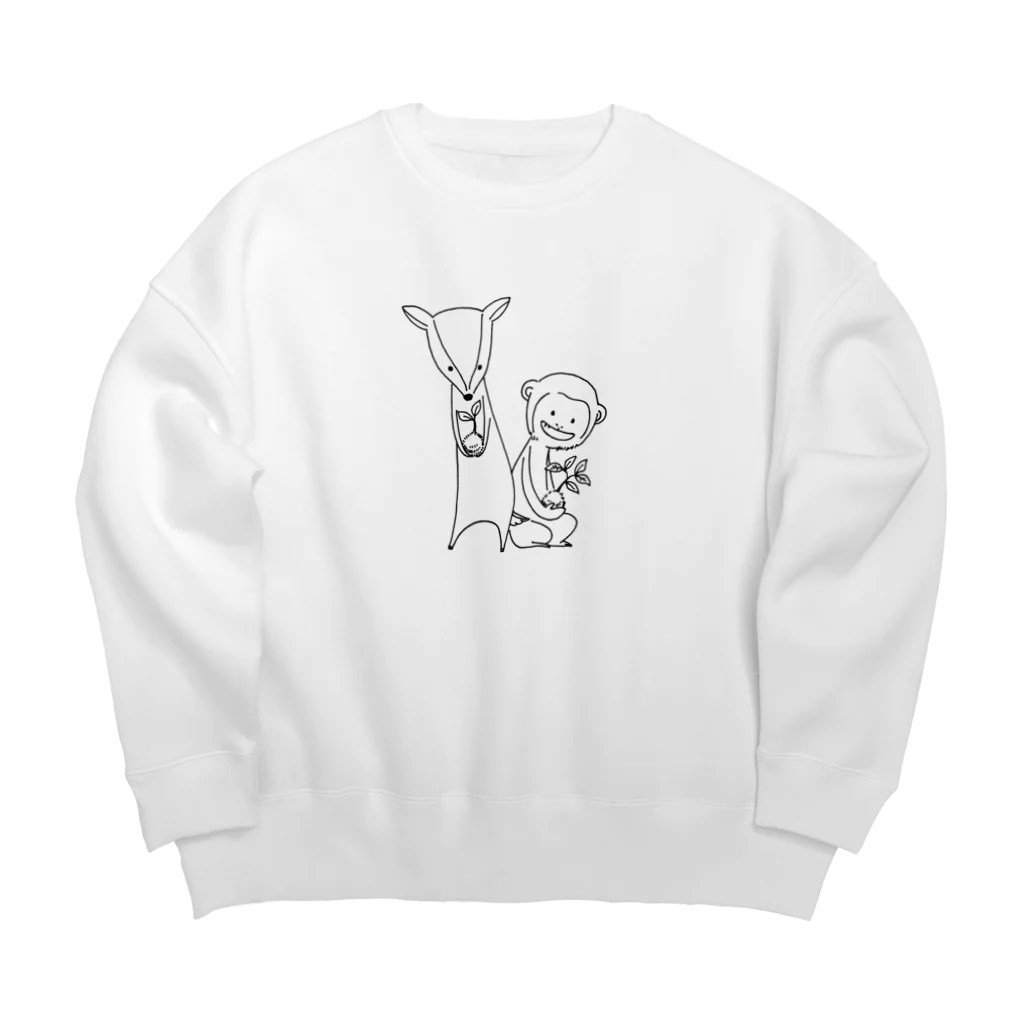 JIN屋のyakushima brothers Big Crew Neck Sweatshirt