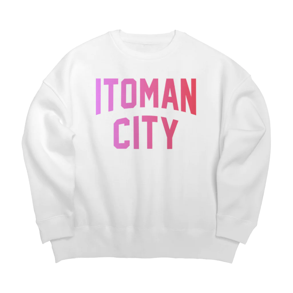 JIMOTOE Wear Local Japanの糸満市 ITOMAN CITY Big Crew Neck Sweatshirt
