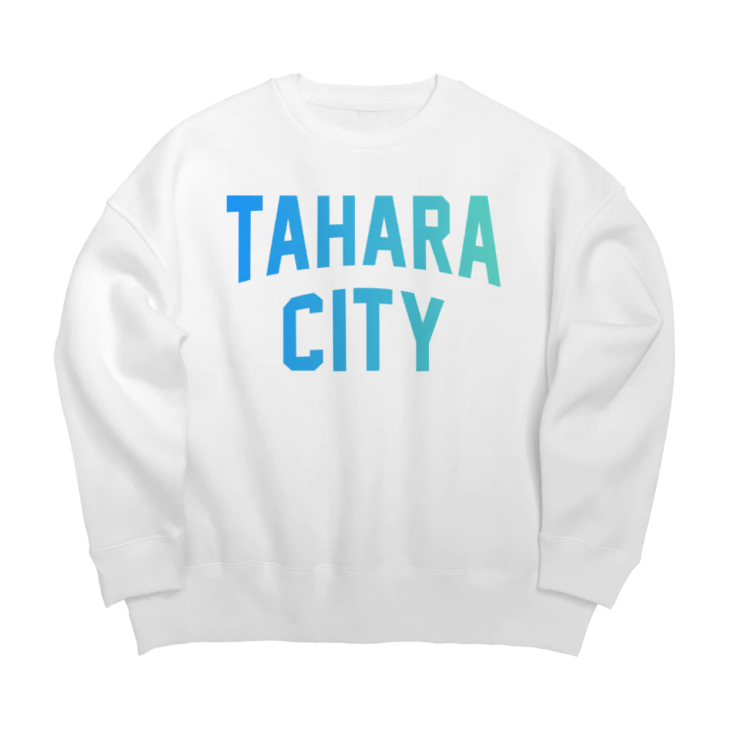 JIMOTOE Wear Local Japanの田原市 TAHARA CITY Big Crew Neck Sweatshirt