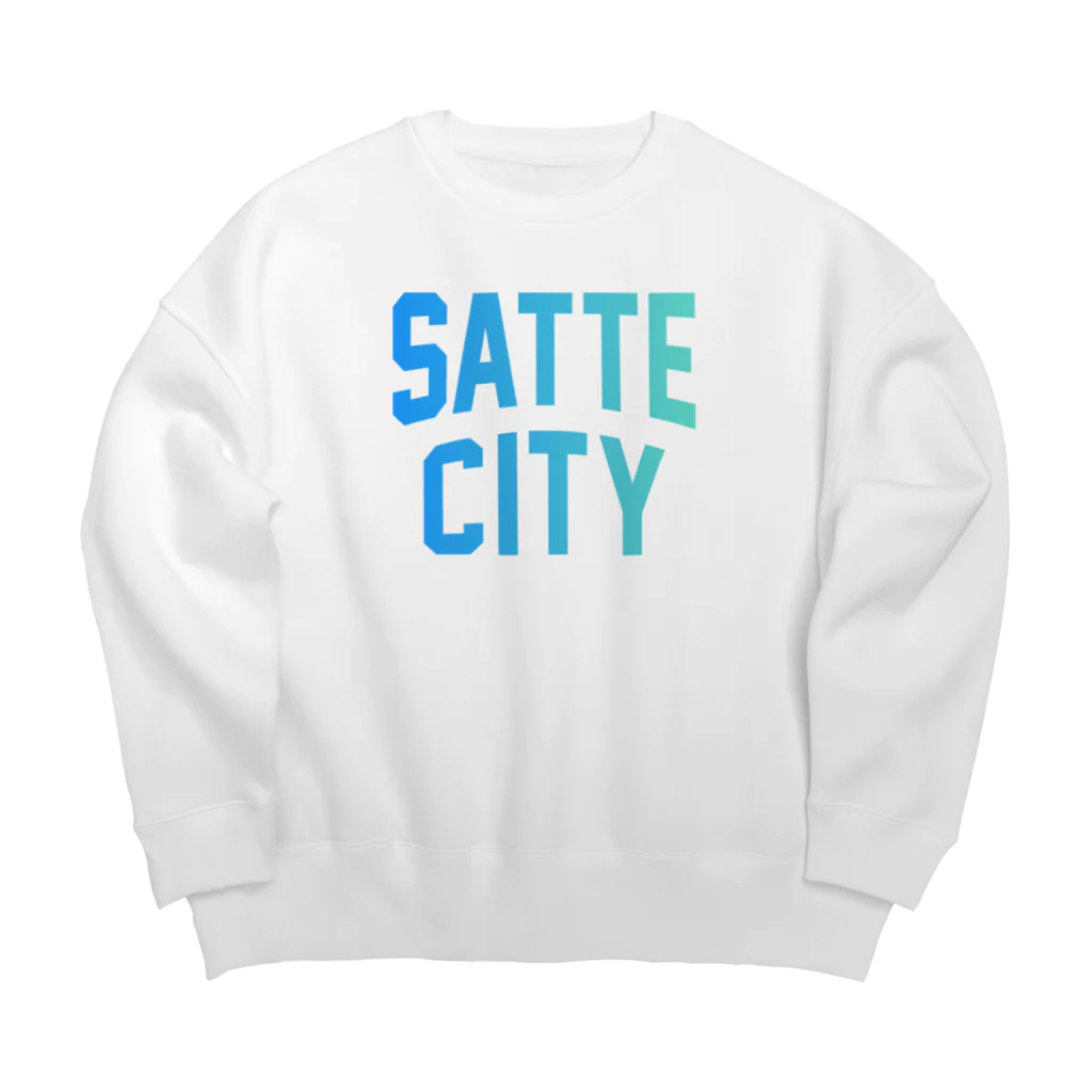 JIMOTOE Wear Local Japanの幸手市 SATTE CITY Big Crew Neck Sweatshirt