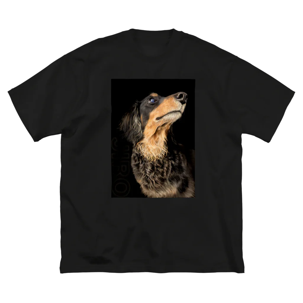 ジロ屋の犬Tシャツ(ダックス) Big T-Shirt