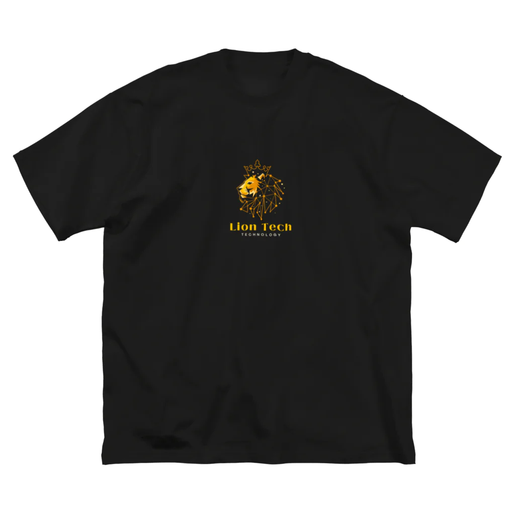 Lion Tech 公式のLion Tech (イエローブラック） Big T-Shirt