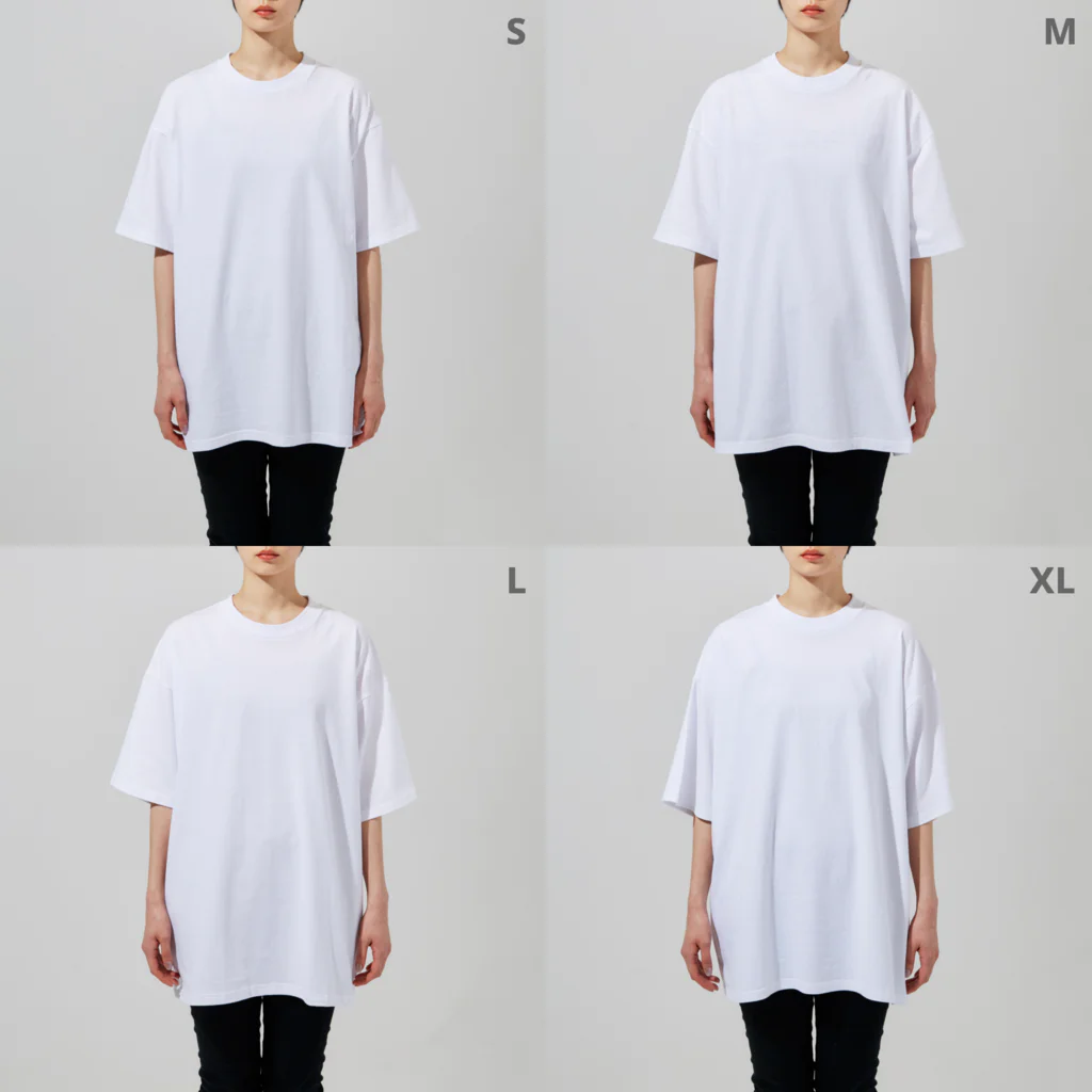 JIMOTOE Wear Local Japanの葛城市 KATSURAGI CITY Big T-Shirtmodel wear (woman)