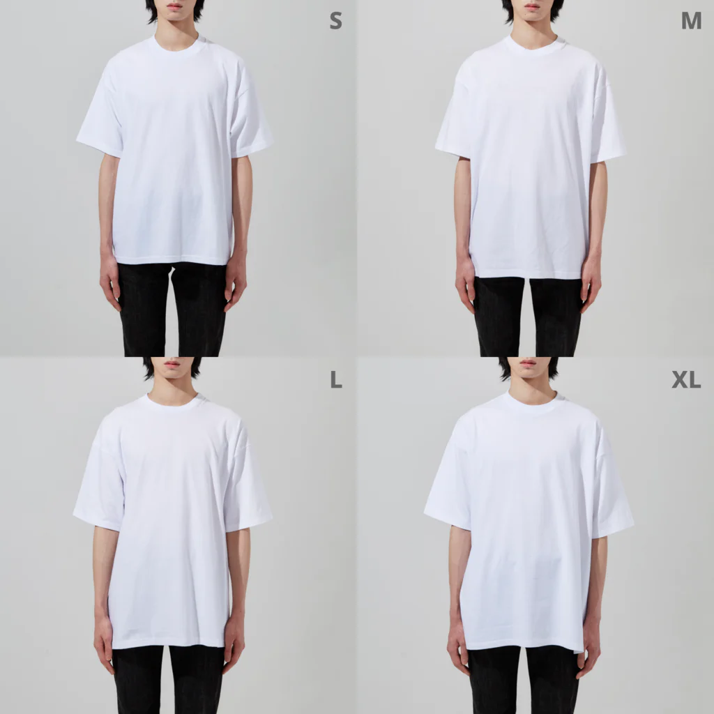 JIMOTOE Wear Local Japanの葛城市 KATSURAGI CITY Big T-Shirtmodel wear (male)