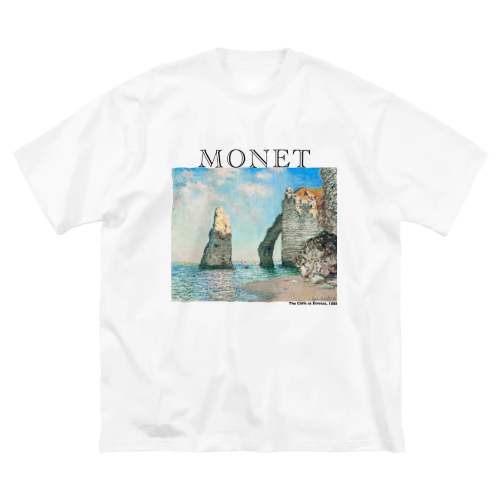 MUGEN ARTのモネ　エトルタの断崖  Claude Monet Big T-Shirt