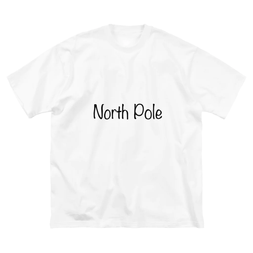Arctic Bloom.のNorth Pole(ノースポール) Big T-Shirt
