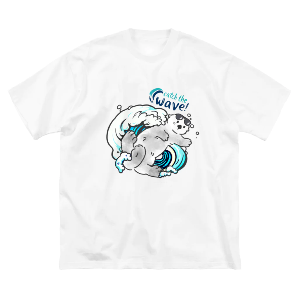 HYPERmeep!のいい波乗ってるねラッコ Big T-Shirt