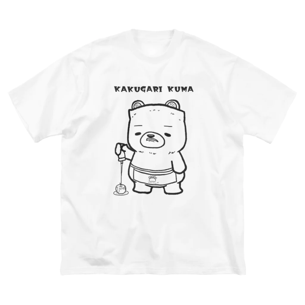 マザリ ひとりかくれんぼ くまさんテイシャツ Tシャツ 黒 XL アマキン