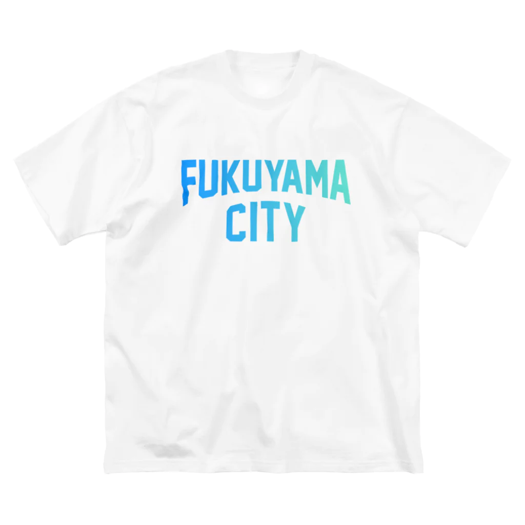 JIMOTOE Wear Local Japanの福山市 FUKUYAMA CITY Big T-Shirt