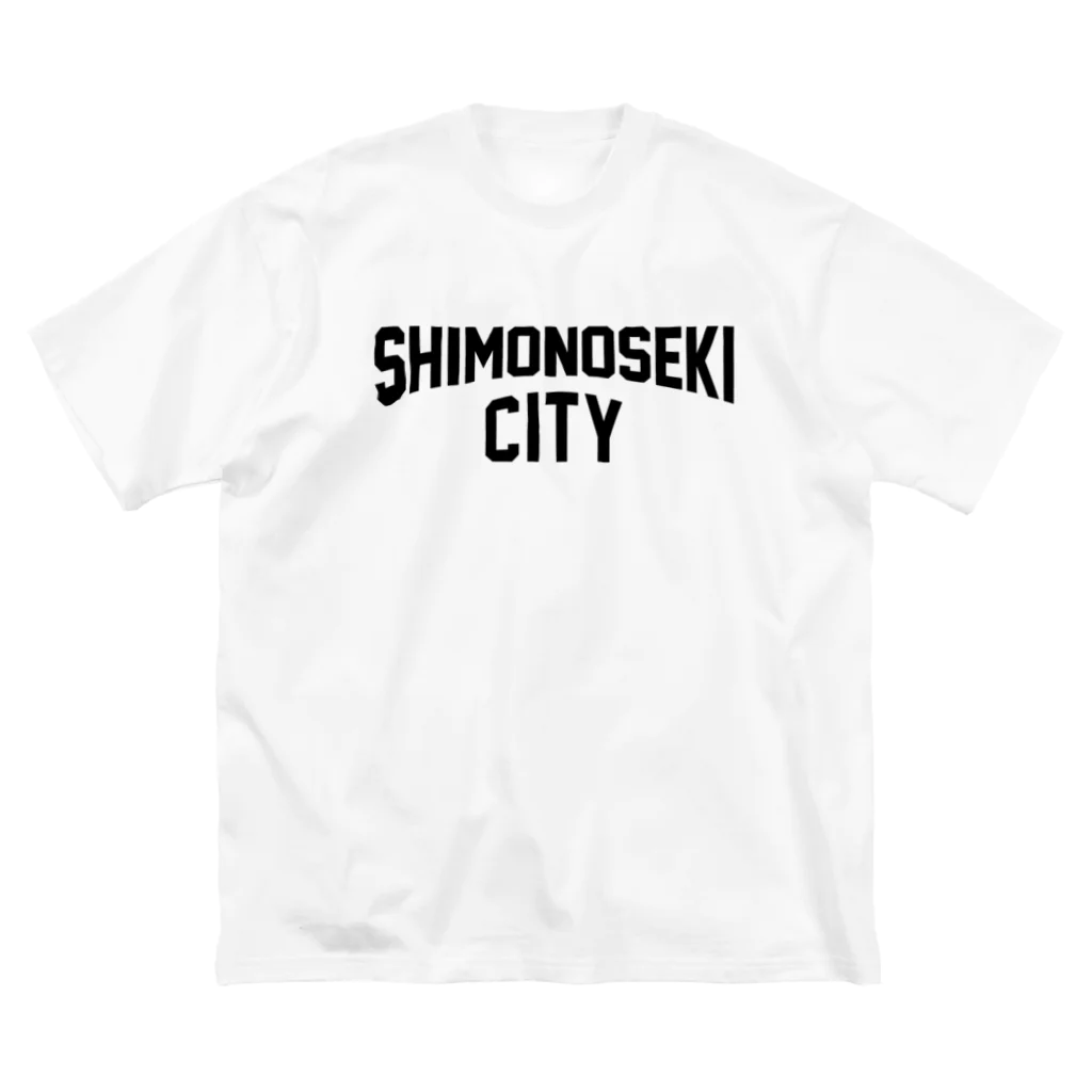 JIMOTOE Wear Local Japanの下関市 SHIMONOSEKI CITY Big T-Shirt