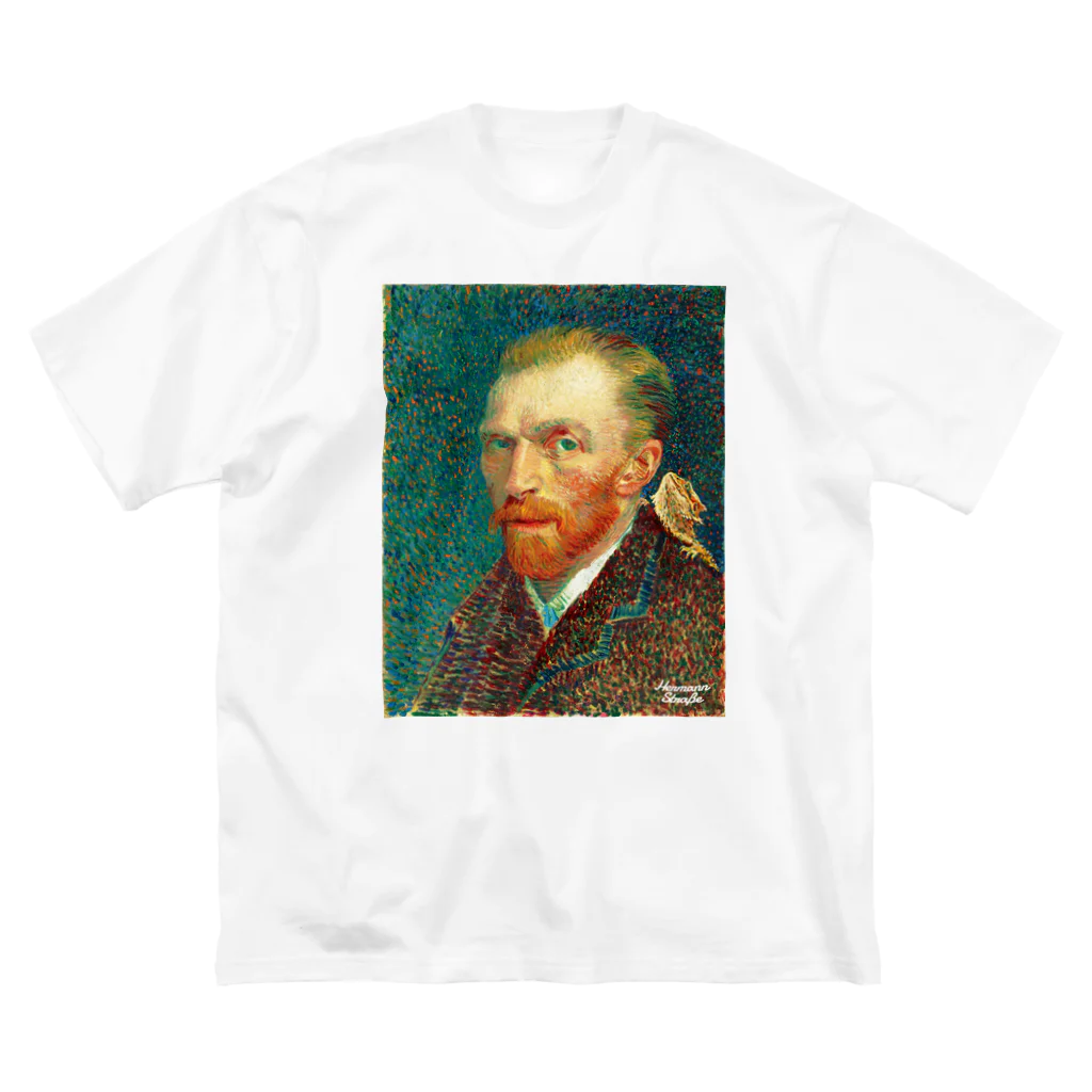 HermannStrasseのゴッホとフトアゴヒゲトカゲ Big T-Shirt