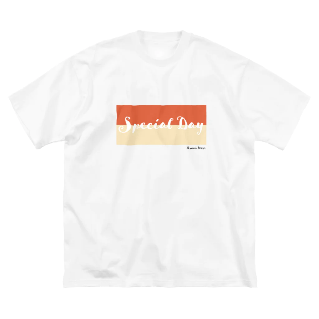 ReeminDesignのSpecialDay-orange Big T-Shirt
