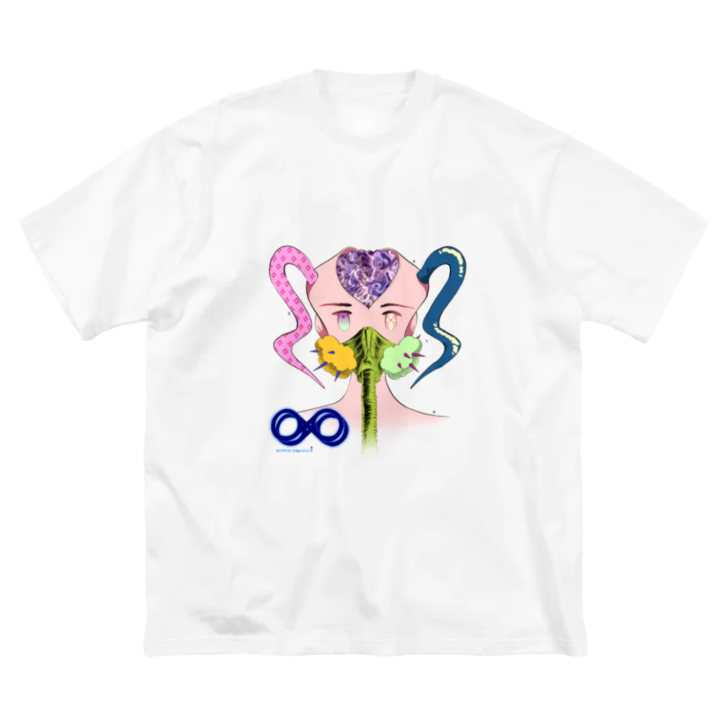 SOUKI✧FROGのInternet sapiens Big T-Shirt