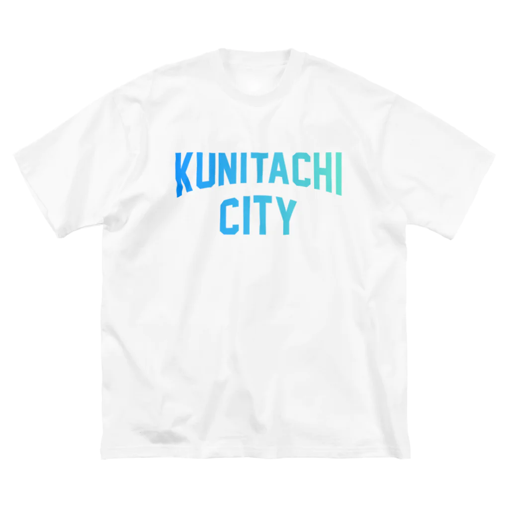 JIMOTOE Wear Local Japanの国立市 KUNITACHI CITY Big T-Shirt