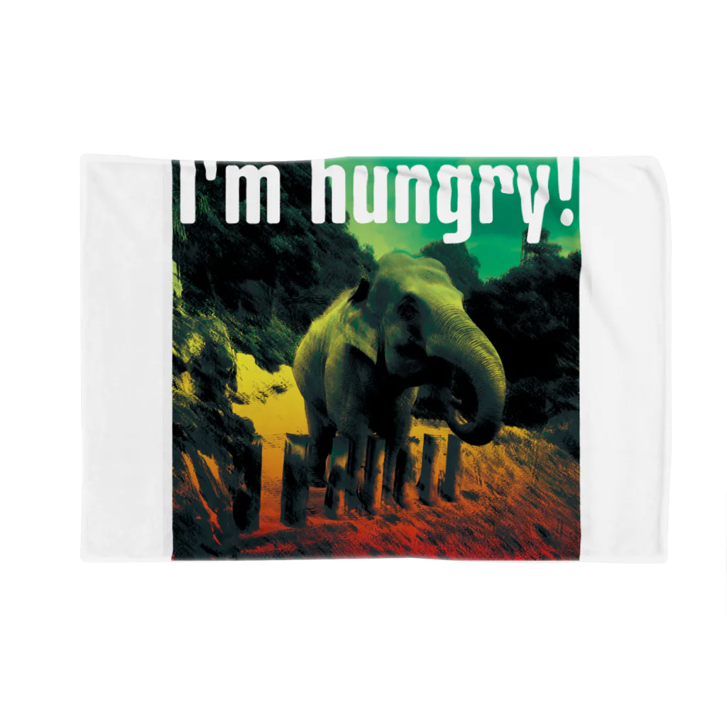 Drecome_Designのおなかすいたぞう Blanket