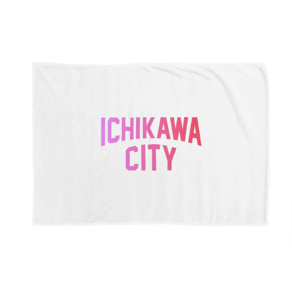 JIMOTOE Wear Local Japanの市川市 ICHIKAWA CITY Blanket