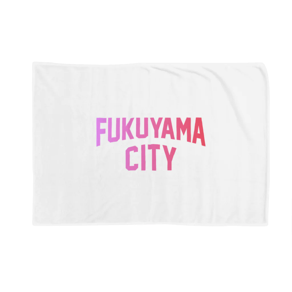 JIMOTOE Wear Local Japanの福山市 FUKUYAMA CITY Blanket